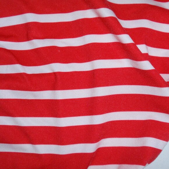 Lands End Girls Striped Red Swimsuit Set Bikinis Sz 14 2pc - Picture 7 of 8